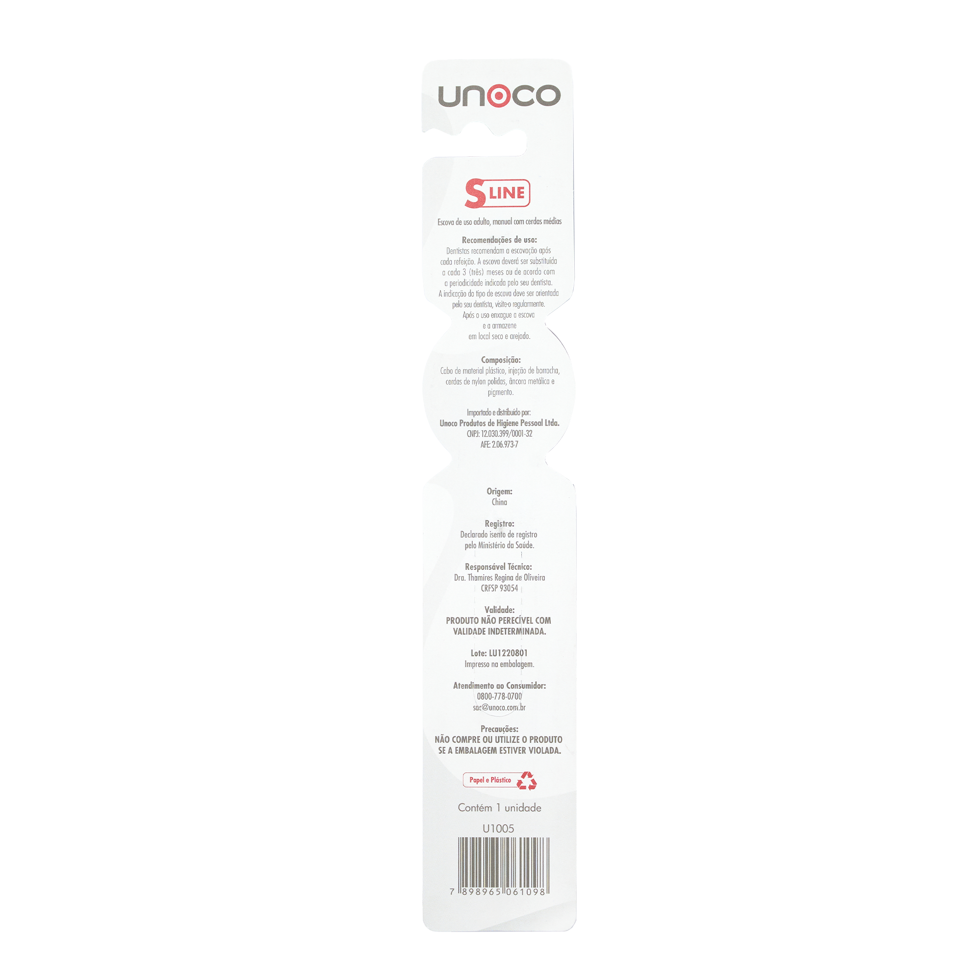 Escova Dental Manual Adulto - Sline - Imagem 2